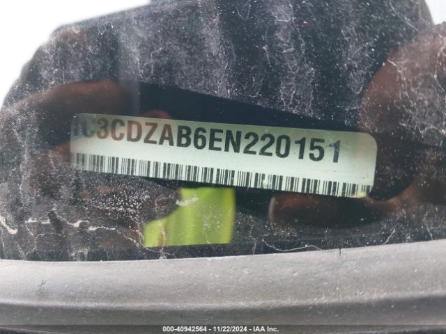 1C3CDZAB6EN220151 Dodge AVENGER SE