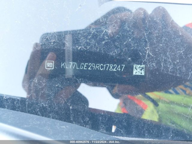 KL77LGE29RC178247 Chevrolet Trax Fwd 1rs