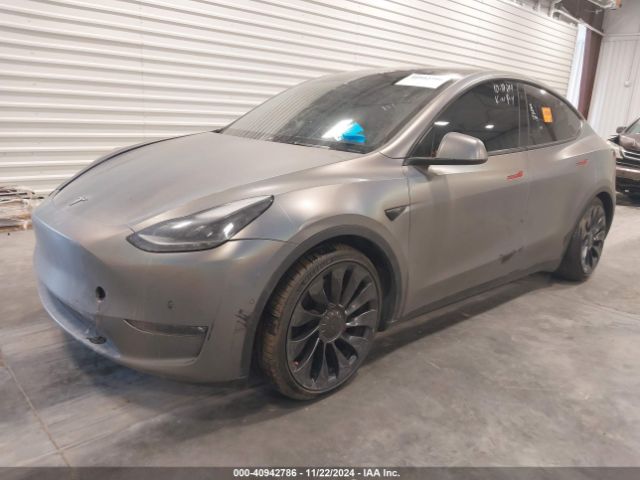 7SAYGDEF2NF491069 Tesla Model Y Performance Dual Motor All-wheel Drive