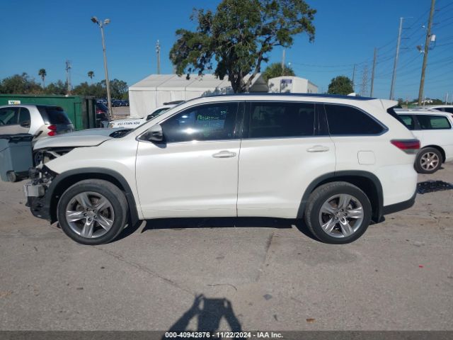 5TDYKRFHXFS091993 Toyota Highlander Limited V6