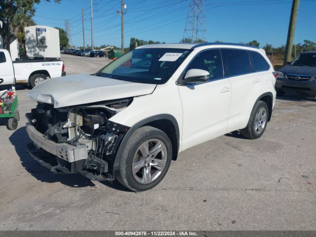 5TDYKRFHXFS091993 Toyota Highlander Limited V6