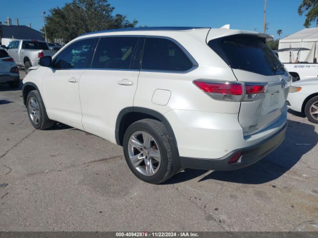 5TDYKRFHXFS091993 Toyota Highlander Limited V6