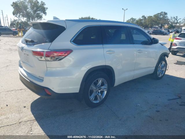5TDYKRFHXFS091993 Toyota Highlander Limited V6