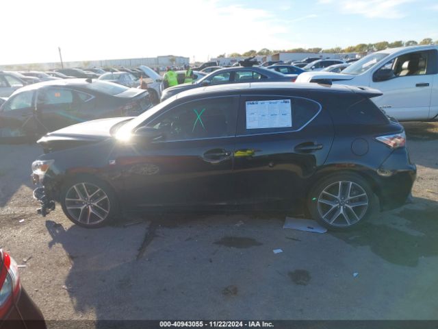 JTHKD5BH9G2262738 Lexus CT 200H