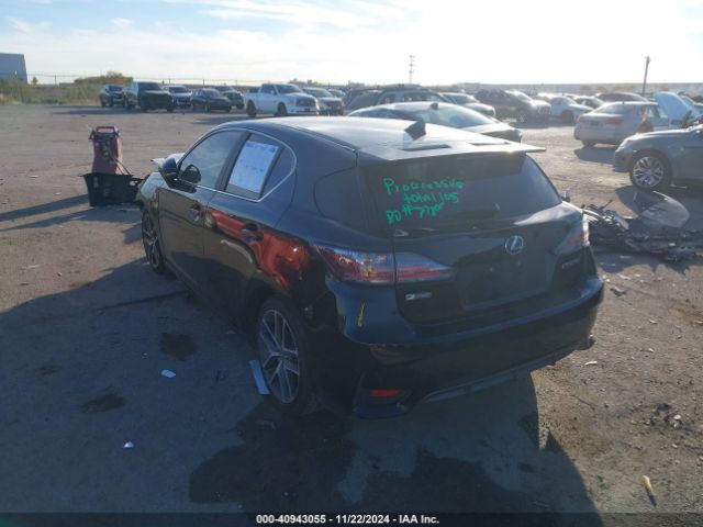 JTHKD5BH9G2262738 Lexus CT 200H