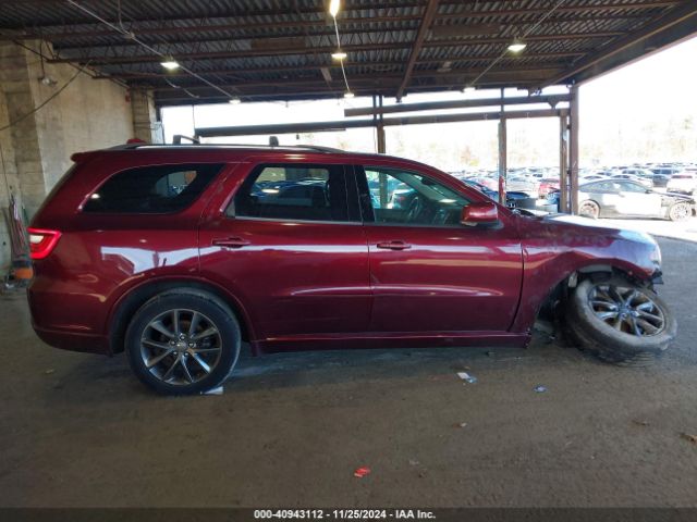 1C4RDJDG8HC753052 Dodge Durango Gt Awd