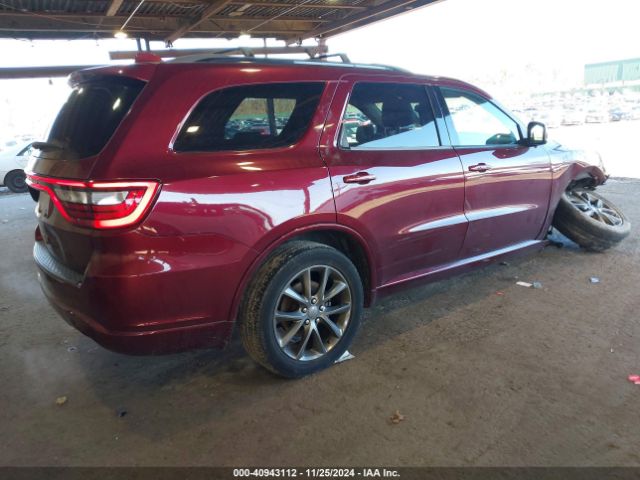 1C4RDJDG8HC753052 Dodge Durango Gt Awd