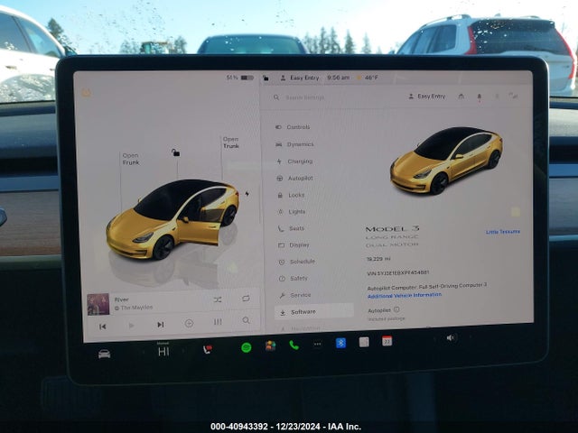 Tesla Model 3 Long Range Dual Motor All-wheel Drive 2023 5YJ3E1EBXPF454881 Image 18
