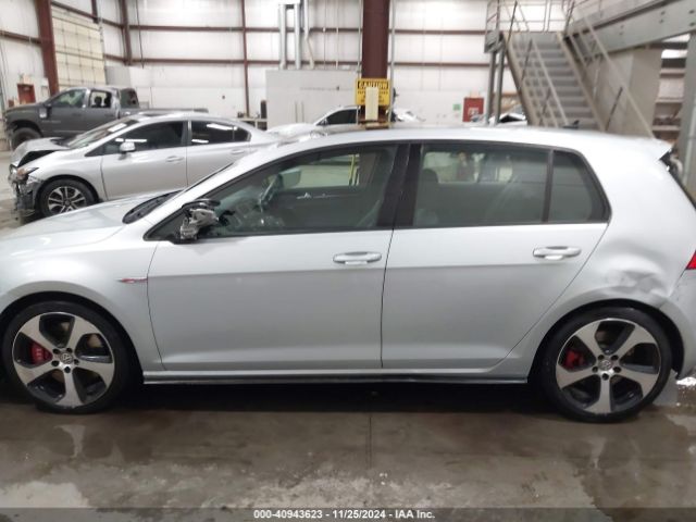 3VW547AU4GM021782 Volkswagen Golf Gti Se W/performance Package 4-door