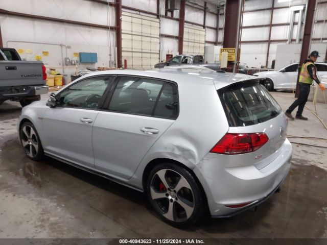 3VW547AU4GM021782 Volkswagen Golf Gti Se W/performance Package 4-door