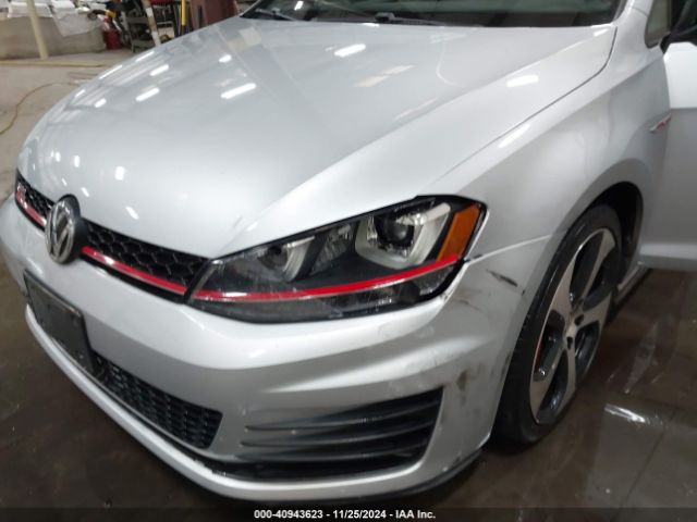 3VW547AU4GM021782 Volkswagen Golf Gti Se W/performance Package 4-door