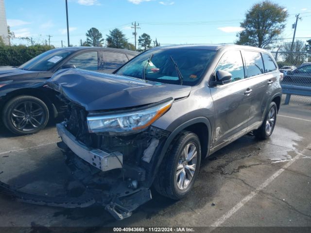 5TDZKRFHXGS181070 Toyota Highlander Le Plus V6