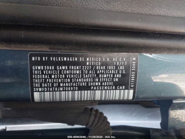 3VWFD7AT8JM706970 Volkswagen Beetle 2.0t Coast/2.0t S
