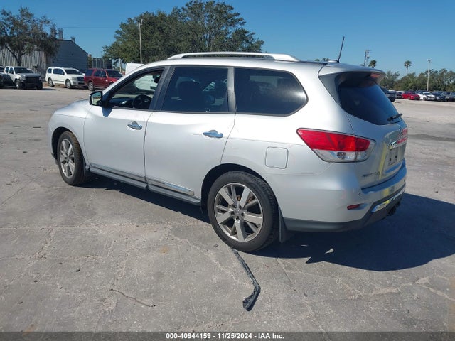 2014 Nissan Pathfinder Platinum მანქანა იყიდება აუქციონზე, vin: 5N1AR2MN0EC647110, აუქციონის ნომერი: 40944159