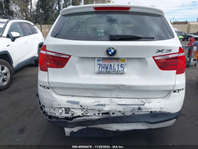 5UXWX9C53F0D52081 BMW X3 Xdrive28i