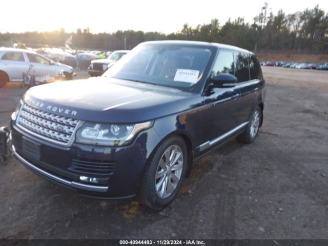 SALGS2FK2HA367607 Land Rover Range Rover 3.0l V6 Turbocharged Diesel Hse Td6
