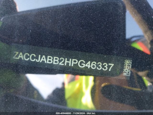 ZACCJABB2HPG46337 Jeep Renegade Latitude Fwd