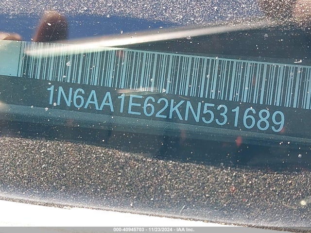 1N6AA1E62KN531689 Nissan Titan Sl