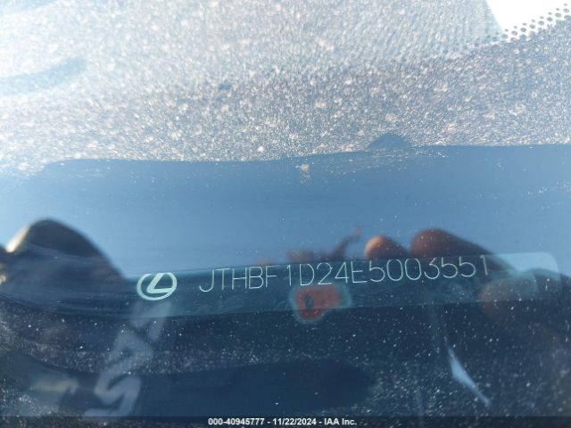 JTHBF1D24E5003551 Lexus IS 250