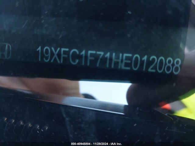 Honda Civic Ex-l 2017 19XFC1F71HE012088 Image 9