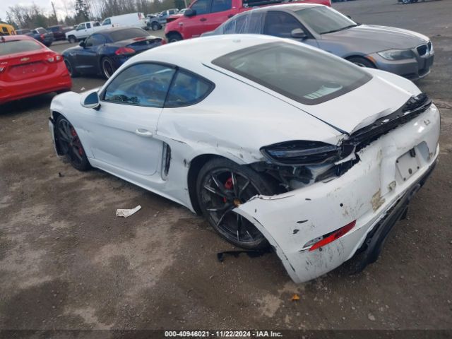 2018 PORSCHE 718 CAYMAN WP0AB2A85JS278512 Photo 2