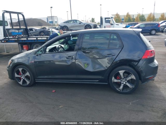 3VW4T7AU4FM046100 Volkswagen Golf Gti 2.0t Se 4-door