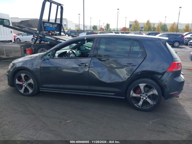 3VW4T7AU4FM046100 Volkswagen Golf Gti 2.0t Se 4-door
