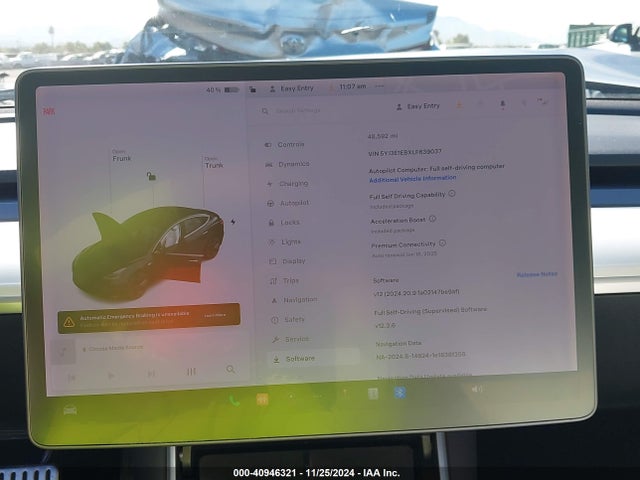 Tesla Model 3 Long Range Dual Motor All-wheel Drive 2020 5YJ3E1EBXLF639037 Image 18