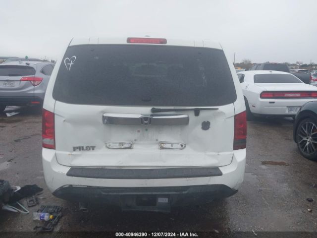 5FNYF3H68EB010697 Honda Pilot Ex-l