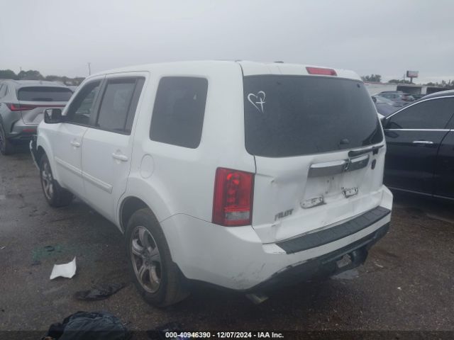 5FNYF3H68EB010697 Honda Pilot Ex-l