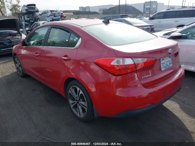 KNAFX4A87E5111752 KIA FORTE EX