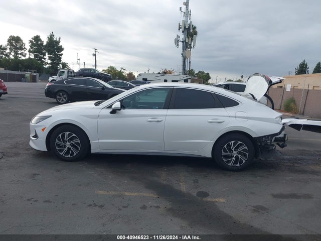 Hyundai Sonata Blue 2021 KMHL24JJ9MA029529 Image 14