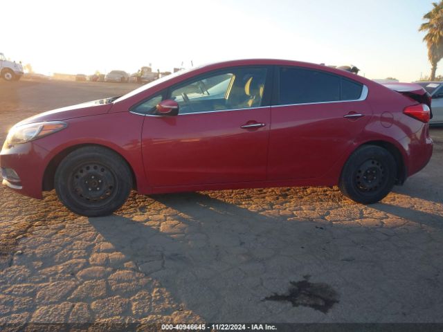 KNAFX4A84E5060968 KIA FORTE EX