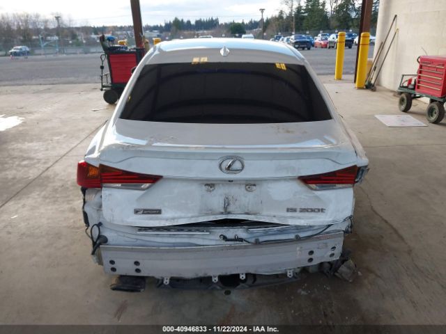 JTHBA1D2XH5042941 Lexus IS 200T