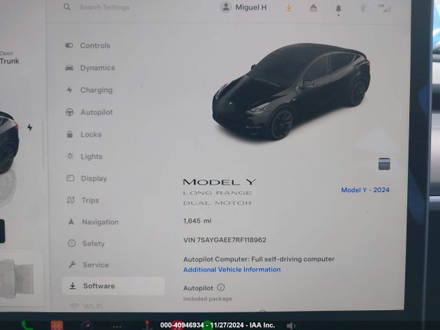 2024 TESLA MODEL Y 7SAYGAEE7RF118962 Photo 6