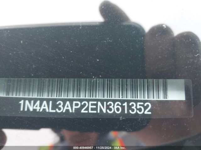 1N4AL3AP2EN361352 Nissan Altima 2.5 S