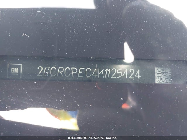 Chevrolet Silverado 1500 Ld Lt 2019 2GCRCPEC4K1125424 Image 9