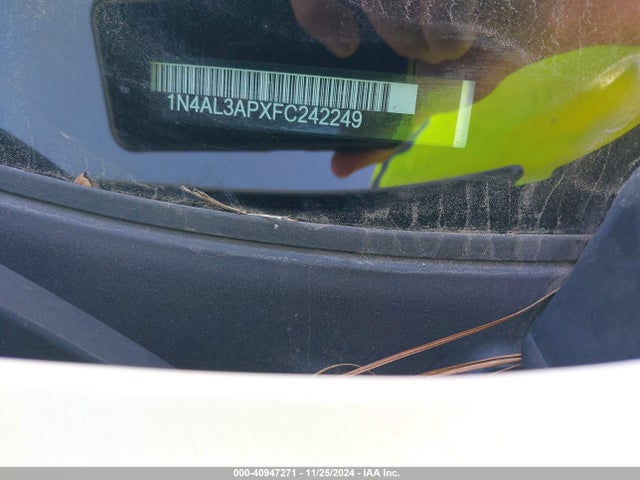 Nissan Altima 2.5 Sv 2015 1N4AL3APXFC242249 Image 9