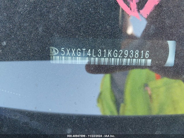 KIA Optima Lx 2019 5XXGT4L31KG293816 Image 8