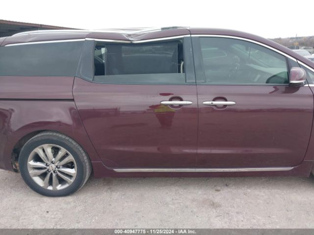 KNDME5C13J6376288 KIA Sedona Sx Limited
