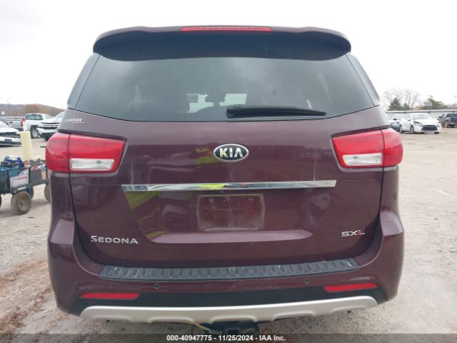 KNDME5C13J6376288 KIA Sedona Sx Limited