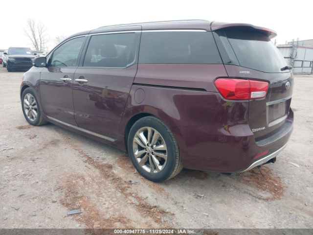 KNDME5C13J6376288 KIA Sedona Sx Limited