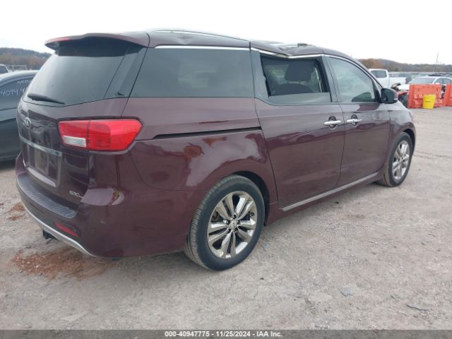 KNDME5C13J6376288 KIA Sedona Sx Limited