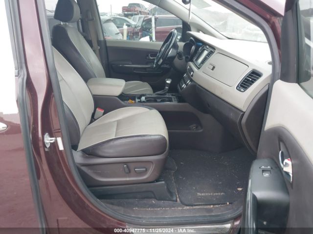KNDME5C13J6376288 KIA Sedona Sx Limited