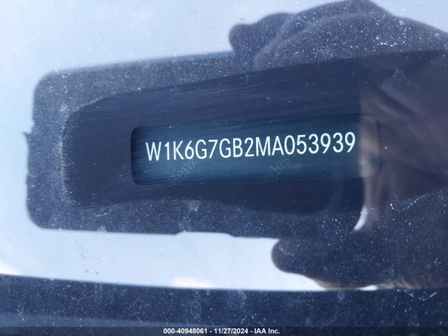 W1K6G7GB2MA053939 Mercedes-Benz S 580 4matic