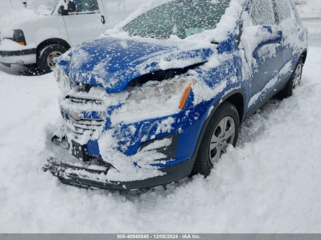 KL7CJKSB2GB704653 Chevrolet Trax 1ls
