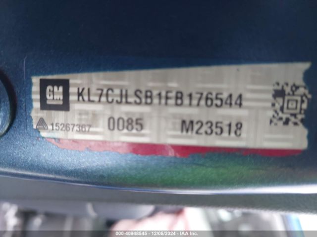 KL7CJKSB2GB704653 Chevrolet Trax 1ls