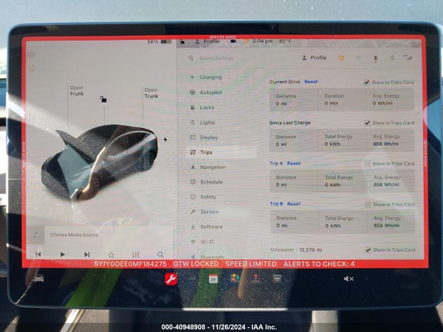 2021 TESLA MODEL Y 5YJYGDEE0MF184275 Photo 6