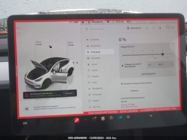 7SAYGDEE0RF152369 Tesla Model Y Long Range Dual Motor All-wheel Drive
