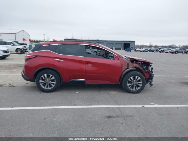 5N1AZ2MH5JN133567 Nissan MURANO SV